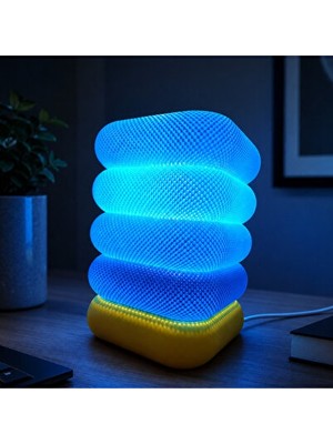 Orvessa Soft Glow Fiş Bağlantılı Masa Lambası, Rahat Kullanım Masa ve Gece Lambası