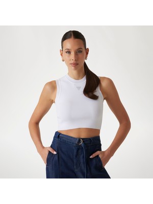 Guess Kadın Beyaz T-Shirt