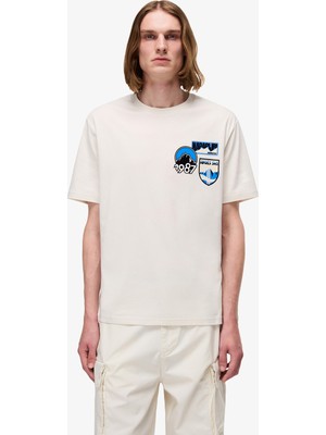 Napapijri Erkek Bej T-Shirt