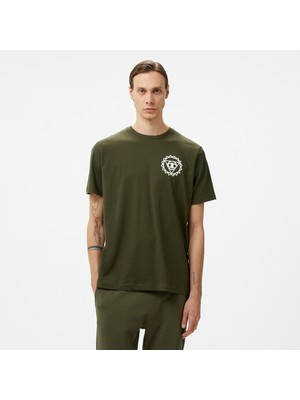 Champion Erkek Haki T-Shirt