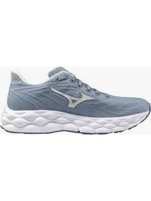 Mizuno Wave Sky 8 Kadın Gri Koşu Ayakkabısı