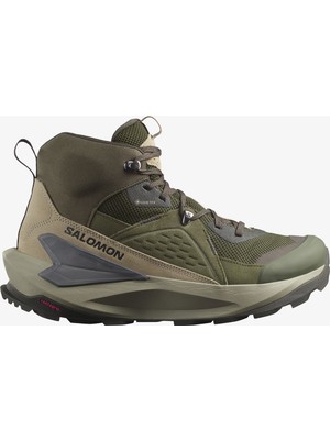 Salomon Elixir Mid Gore-Tex Erkek Haki Bot