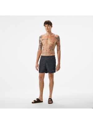 Karl Kani Signature Swim Erkek Siyah Deniz Şortu