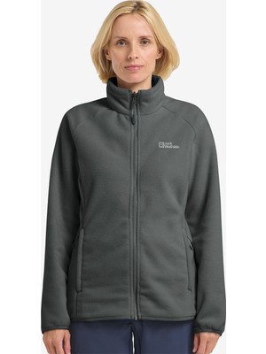 Jack Wolfskin Moonrise Kadın Yeşil Outdoor Polar