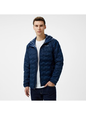 Columbia Delta Ridge Down Hooded Erkek Lacivert Mont
