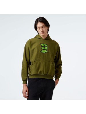 Huf Benton Heavyweight Fleece Erkek Yeşil Hoodie