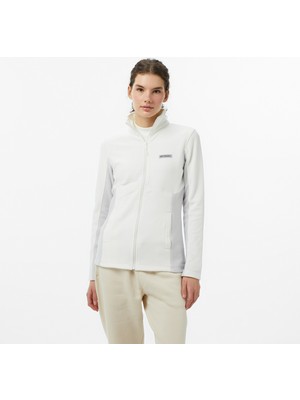 Columbia Basin Trail Iıı Full Zip Kadın Bej Outdoor Polar