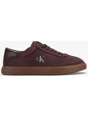 Calvin Klein Low Pro Cups Lace Up Kadın Kahverengi Sneaker