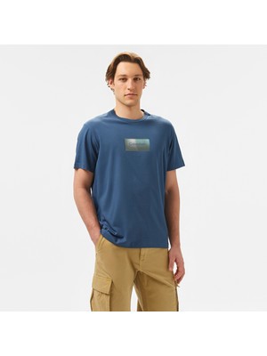 Calvin Klein Erkek Mavi T-Shirt