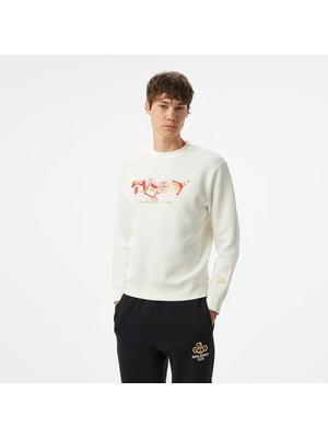 Anta Cny Good Luck Erkek Bej Sweatshirt
