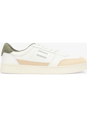 Tommy Hilfiger Tommy Jeans The Greenwich Mix Erkek Beyaz Sneaker