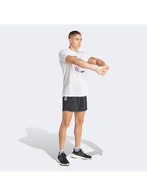 Adidas Own The Run Erkek Siyah Şort