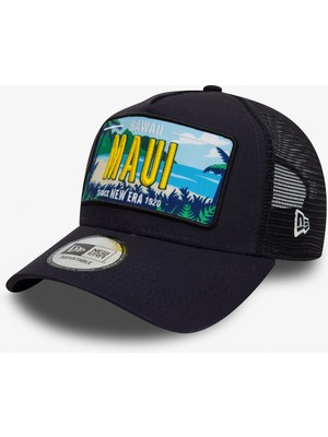New Era License Plate Maui Unisex Siyah Şapka
