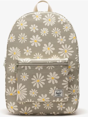 Herschel Pacific Daypack Retro Daisy Unisex Krem Sırt Çantası