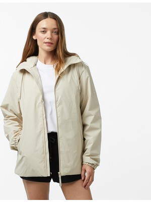 Rains Lohja Insulated W3T1 Kadın Krem Yağmurluk