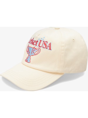 The Market Usa 1990 Unisex Krem Şapka