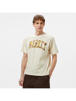 Market Duck Camo Arc Erkek Krem T-Shirt