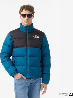 The North Face Erebus Down Erkek Lacivert Outdoor Mont