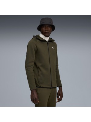 Puma Evostripe Fz Dk Erkek Haki Eşofman Üstü