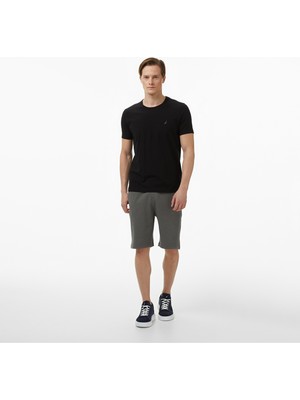 Nautica Erkek Gri Regular Fit Şort