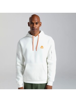 Kappa Erkek Beyaz Sweatshirt