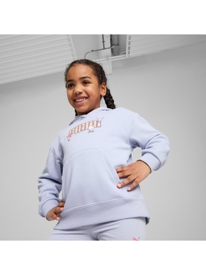 Puma Hello Kitty & Friends Graphic Çocuk Kırmızı Sweatshirt