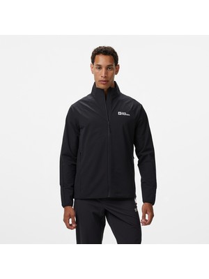 Jack Wolfskin prelight Stride Erkek Siyah Ceket