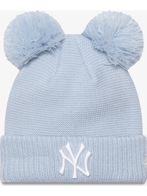 New Era Child Double Pom Neyyan Sfb Çocuk Mavi Bere