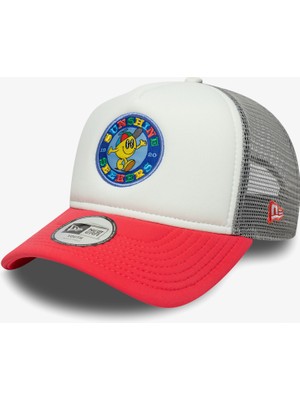 New Era Multi Patch Trucker Neyyan Çocuk Beyaz Şapka