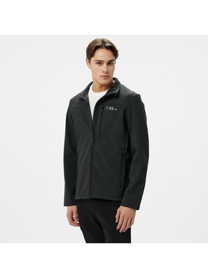 Jack Wolfskin Texashield Core Erkek Siyah Ceket