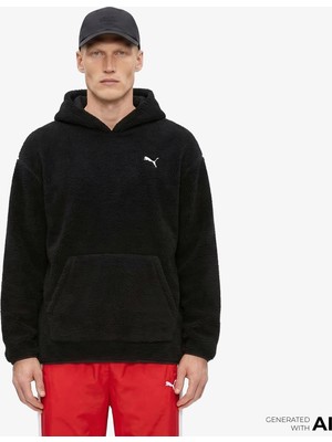Puma Essentials Erkek Siyah Sweatshirt