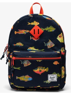 Herschel Heritage Something Fishy Çocuk Lacivert Mini Sırt Çantası