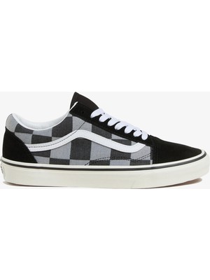 Vans Old Skool Kadın Siyah Sneaker Regular Kalıp ile Rahat Taban Tipi ve Şık Tasarım
