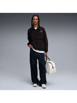 Puma T7 Cargo Relaxed Track Erkek Siyah Ceket
