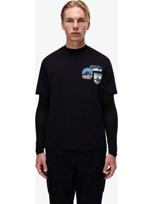 Napapijri Erkek Siyah T-Shirt