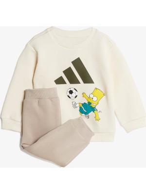 Adidas Infant The Simpsons Çocuk Krem Eşofman Takımı