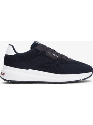 Tommy Hilfiger Lightweight Knit Rwb Erkek Lacivert Spor Ayakkabı