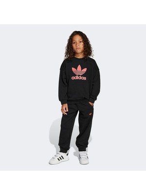 Adidas Çocuk Siyah Eşofman Takımı