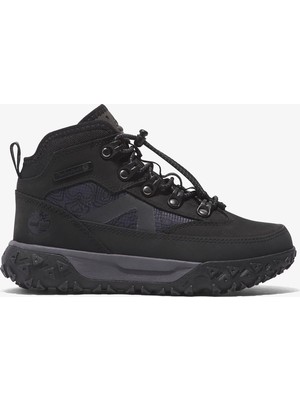 Timberland Greenstride Motion 6 Mid Bungee Waterproof Çocuk Siyah Bot
