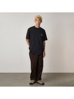 Gramicci One Point Logo Erkek Siyah T-Shirt