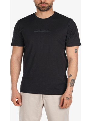 Columbia Bar Split Graphic Erkek Siyah T-Shirt