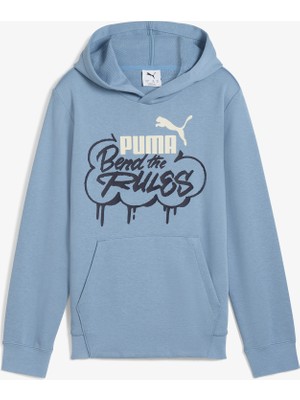 Puma Mid 90S Çocuk Mavi Sweatshirt