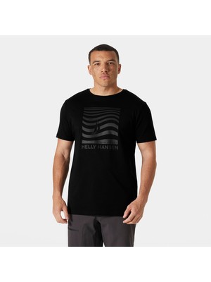 Helly Hansen Shorline 3.0  Erkek Siyah T-Shirt