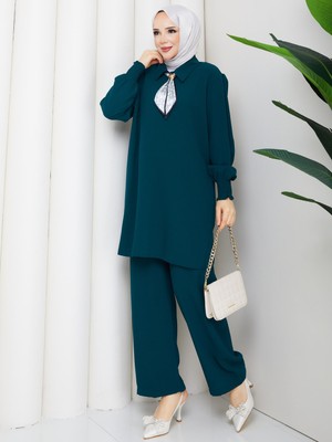 Rd Misstanbul Collection Krep Kumaş Fluarlı Takım