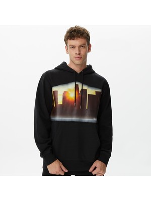The Hundreds Skyline Erkek Siyah Hoodie
