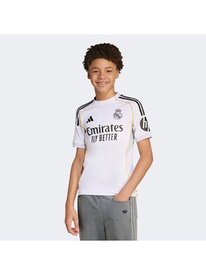 Adidas Real Madrid Fc Çocuk Beyaz Forma