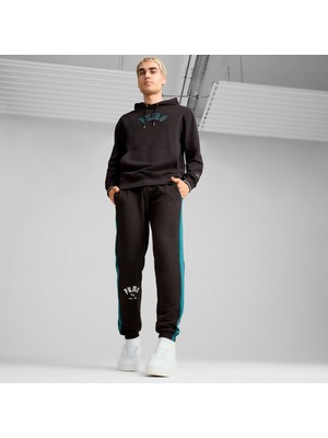 Puma T7 Play.parıs. Unisex Siyah Eşofman Altı
