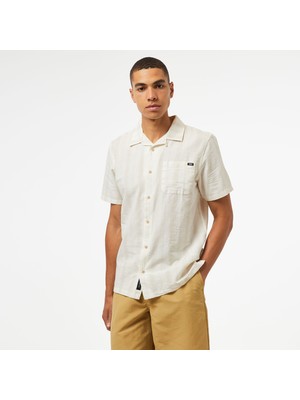 Vans Carnell Woven Erkek Beyaz T-Shirt