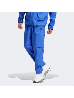 Adidas City Escape Premium Erkek Mavi Kargo Pantolon