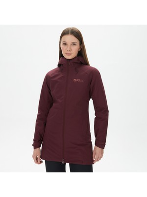 Jack Wolfskin Heidelstein Ins Kadın Kahverengi Mont